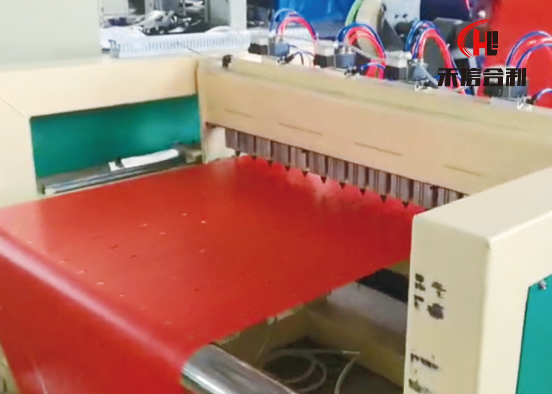 Ldpe Plastic Tarpaulin Making Machine Automatic Dotting And Slitting 25m/Min