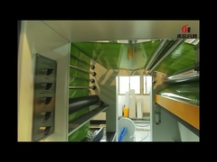 Artificial Grass Lawn Plastic Tape Extrusion Line Machine 450KW 280m Min